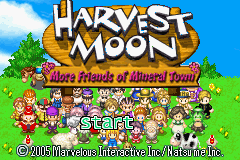 Harvest Moon - More Friends of Mineral Town